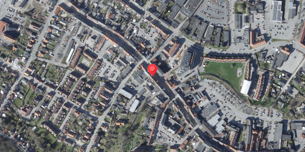 Oversvømmelsesrisiko fra vandløb på Algade 54B, 4760 Vordingborg