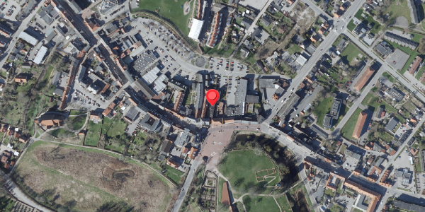 Oversvømmelsesrisiko fra vandløb på Algade 95P, 4760 Vordingborg