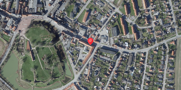 Oversvømmelsesrisiko fra vandløb på Algade 104, . 116, 4760 Vordingborg