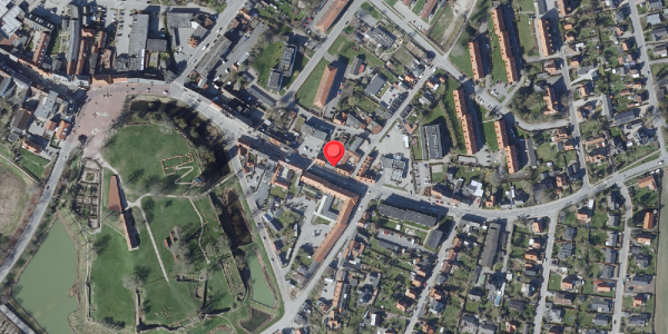 Oversvømmelsesrisiko fra vandløb på Algade 129A, 4760 Vordingborg