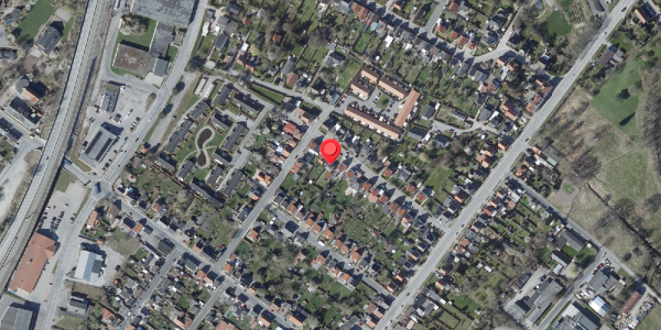 Oversvømmelsesrisiko fra vandløb på Amalievej 21, 4760 Vordingborg