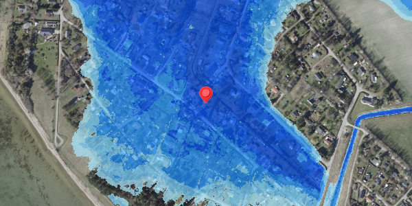 Oversvømmelsesrisiko fra vandløb på Dalvej 20, 4760 Vordingborg
