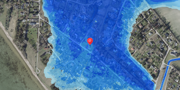 Oversvømmelsesrisiko fra vandløb på Dalvej 24, 4760 Vordingborg