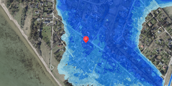 Oversvømmelsesrisiko fra vandløb på Dalvej 25, . , 4760 Vordingborg