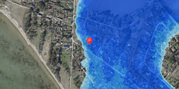 Oversvømmelsesrisiko fra vandløb på Dalvej 40, . , 4760 Vordingborg