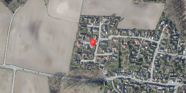 Oversvømmelsesrisiko fra vandløb på Dyrehaven 21, 4760 Vordingborg