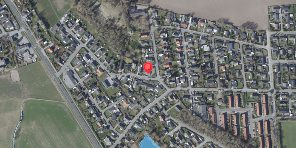 Oversvømmelsesrisiko fra vandløb på Engvej 2, 4760 Vordingborg