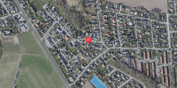 Oversvømmelsesrisiko fra vandløb på Engvej 7, . , 4760 Vordingborg