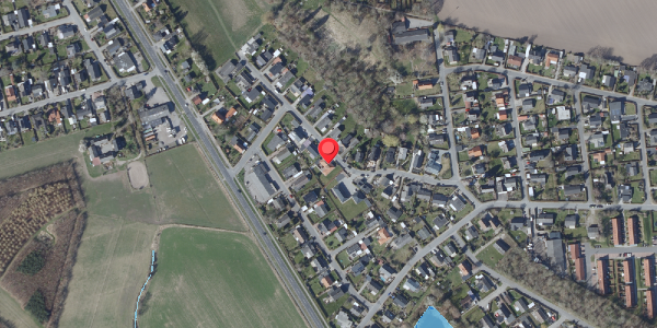 Oversvømmelsesrisiko fra vandløb på Engvej 17, . , 4760 Vordingborg
