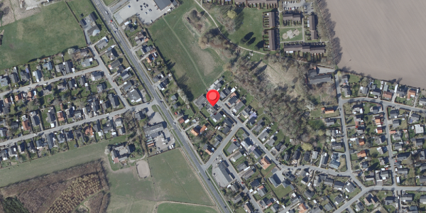 Oversvømmelsesrisiko fra vandløb på Engvej 25, . , 4760 Vordingborg