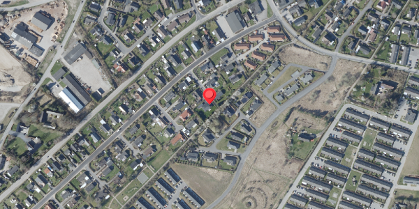 Oversvømmelsesrisiko fra vandløb på Fjerdingvej 6, 4760 Vordingborg