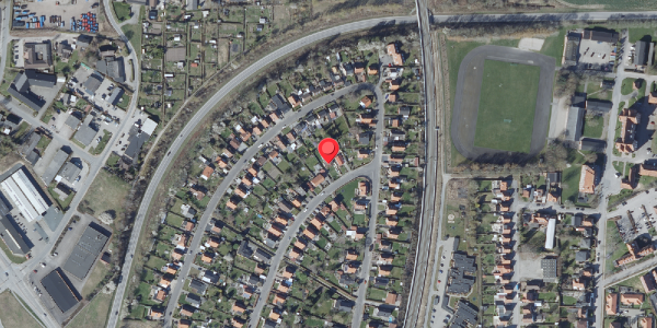 Oversvømmelsesrisiko fra vandløb på Platanvej 39, . , 4760 Vordingborg
