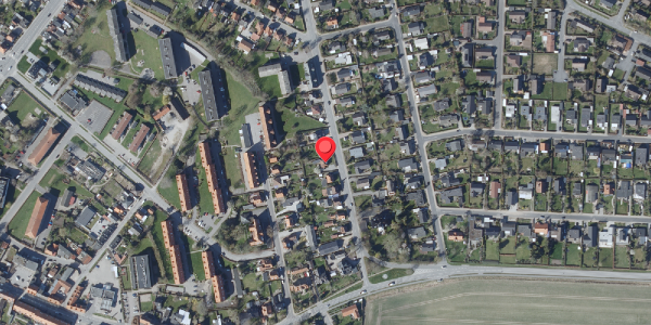Oversvømmelsesrisiko fra vandløb på Solbakkevej 13, 4760 Vordingborg