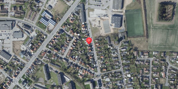 Oversvømmelsesrisiko fra vandløb på Solbakkevej 39, 4760 Vordingborg