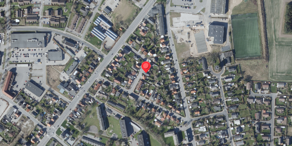 Oversvømmelsesrisiko fra vandløb på Solvang 13, 4760 Vordingborg