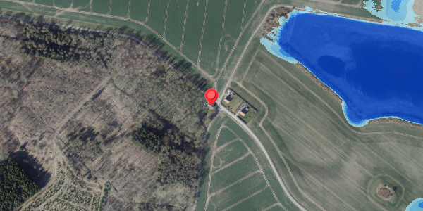 Oversvømmelsesrisiko fra vandløb på Statenevej 57, 4760 Vordingborg