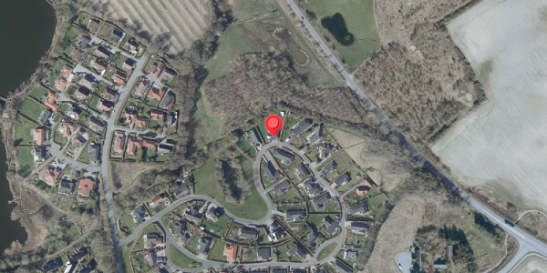 Oversvømmelsesrisiko fra vandløb på Ålevænget 13, 4760 Vordingborg