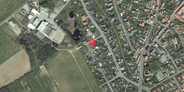 Oversvømmelsesrisiko fra vandløb på Agernvej 1, 3770 Allinge