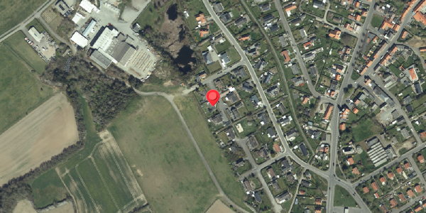 Oversvømmelsesrisiko fra vandløb på Agernvej 4, 3770 Allinge