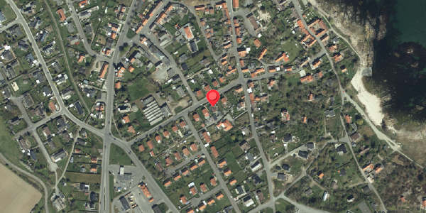 Oversvømmelsesrisiko fra vandløb på Birkebakken 3, 3770 Allinge