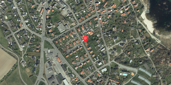 Oversvømmelsesrisiko fra vandløb på Birkeløkken 5, 3770 Allinge