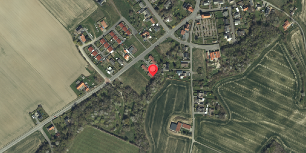 Oversvømmelsesrisiko fra vandløb på Blommestien 8, 3770 Allinge
