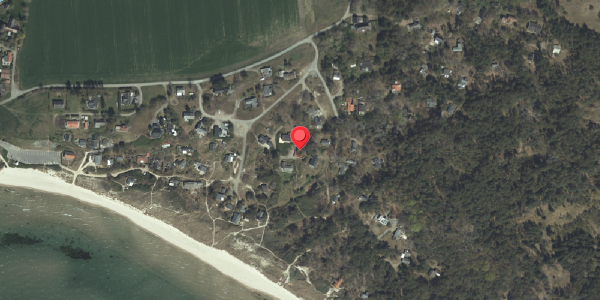 Oversvømmelsesrisiko fra vandløb på Boderne 42C, . , 3720 Aakirkeby