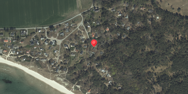 Oversvømmelsesrisiko fra vandløb på Boderne 68, . , 3720 Aakirkeby