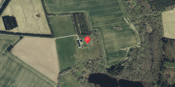 Oversvømmelsesrisiko fra vandløb på Borrelyngvej 46, 3770 Allinge