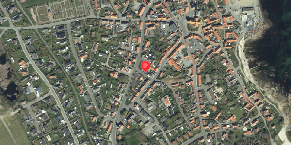Oversvømmelsesrisiko fra vandløb på Bryggeristræde 2, 3770 Allinge