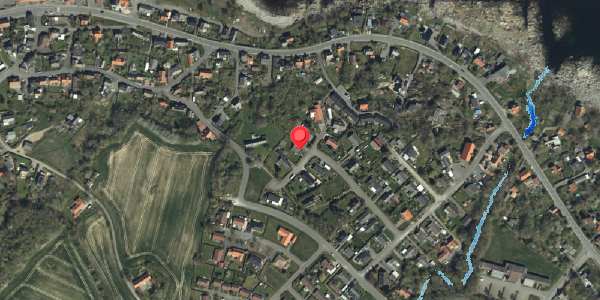 Oversvømmelsesrisiko fra vandløb på Buen 20, 3770 Allinge
