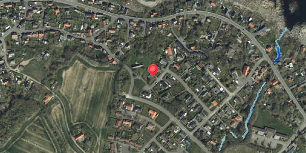Oversvømmelsesrisiko fra vandløb på Buen 22, 3770 Allinge