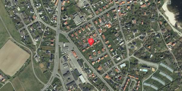 Oversvømmelsesrisiko fra vandløb på Ellekrogen 5, 3770 Allinge