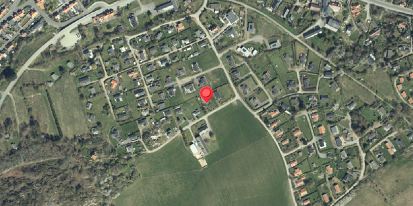 Oversvømmelsesrisiko fra vandløb på Fjeldvej 4, 3770 Allinge