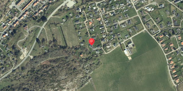 Oversvømmelsesrisiko fra vandløb på Fjeldvej 16, 3770 Allinge