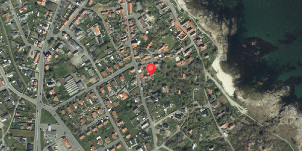 Oversvømmelsesrisiko fra vandløb på Fuglesangen 4, 3770 Allinge