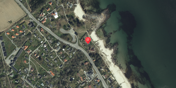 Oversvømmelsesrisiko fra vandløb på Gilbertstræde 17, 3770 Allinge