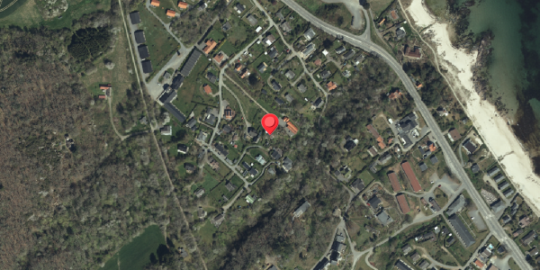 Oversvømmelsesrisiko fra vandløb på Gyvelvej 5, 3770 Allinge