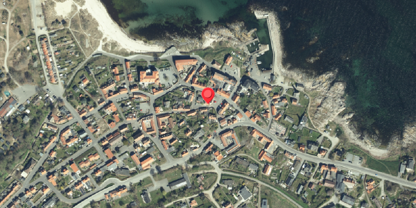 Oversvømmelsesrisiko fra vandløb på Hammershusvej 4, 3770 Allinge