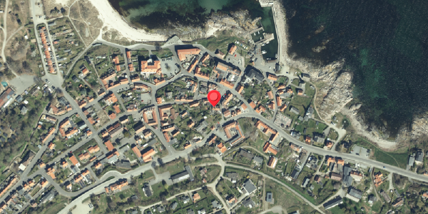 Oversvømmelsesrisiko fra vandløb på Hammershusvej 7, 3770 Allinge