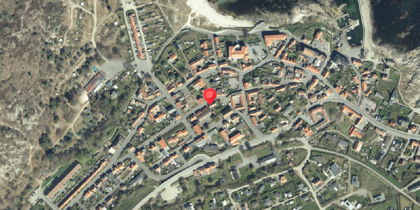 Oversvømmelsesrisiko fra vandløb på Hammershusvej 15B, 3770 Allinge