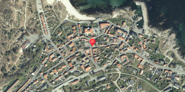 Oversvømmelsesrisiko fra vandløb på Hammershusvej 16, 3770 Allinge