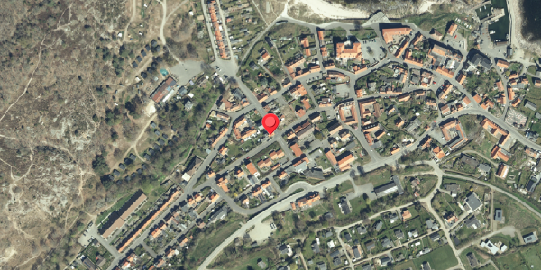 Oversvømmelsesrisiko fra vandløb på Hammershusvej 26, 3770 Allinge