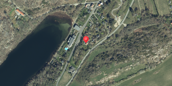 Oversvømmelsesrisiko fra vandløb på Hammershusvej 81, 3770 Allinge