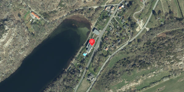 Oversvømmelsesrisiko fra vandløb på Hammershusvej 86, 3770 Allinge