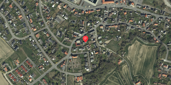 Oversvømmelsesrisiko fra vandløb på Havnebakken 13, 3770 Allinge