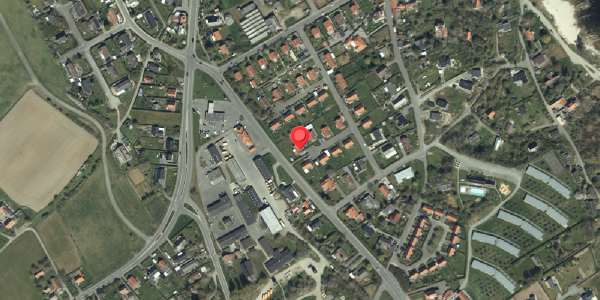 Oversvømmelsesrisiko fra vandløb på Hyldekrogen 6, 3770 Allinge