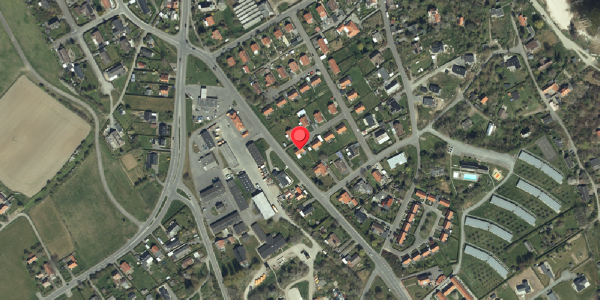 Oversvømmelsesrisiko fra vandløb på Hyldekrogen 7, 3770 Allinge