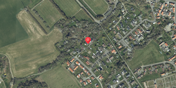 Oversvømmelsesrisiko fra vandløb på Kajbjergvej 12, 3770 Allinge
