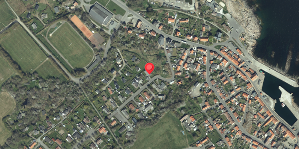Oversvømmelsesrisiko fra vandløb på Kampeløkken 2, 3770 Allinge